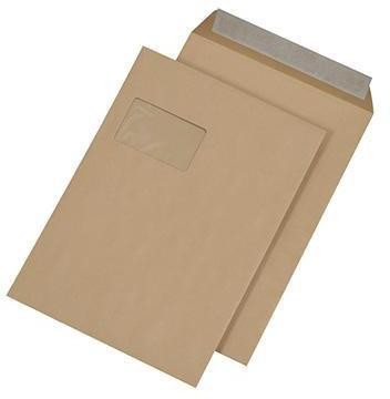 Bild von Mailmedia, Versandtasche + Luftpolstertasche, Versandtasche C4 m.Fe HK 110g braun (250 x)