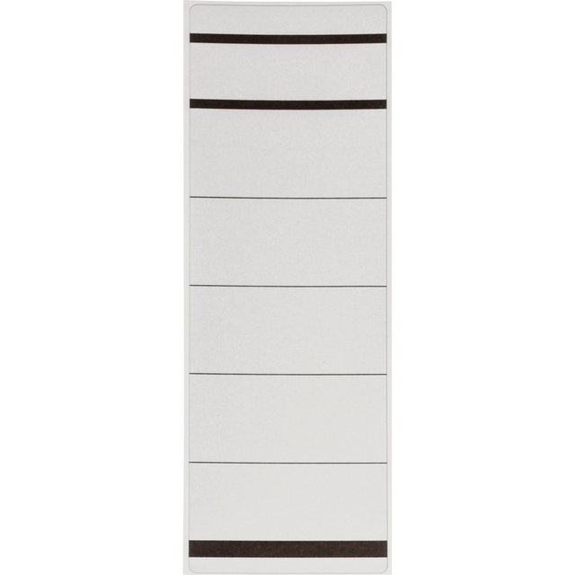 Bild von Soennecken, Ordner Zubehör, Ordneretikett DIN A4 breit/kurz weiss 400 St./Pack.