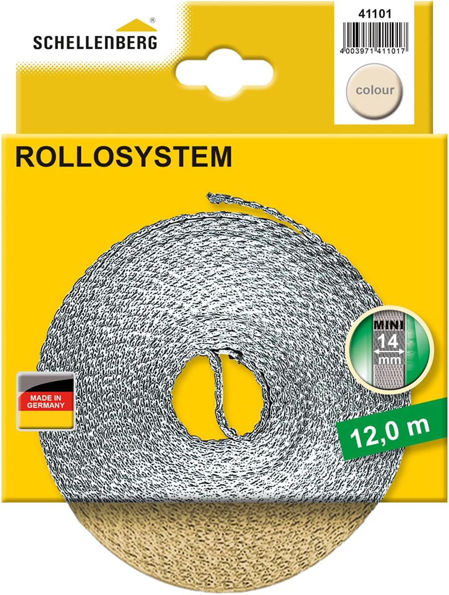 Bild von Schellenberg 41102 Rollladengurt Passend für (Rollladensysteme) Schellenberg Mini