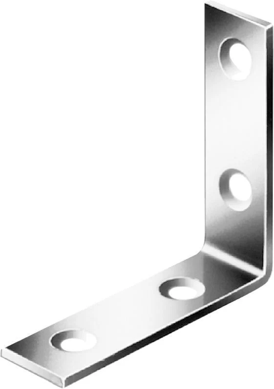 Bild von Pferd Werkzeuge, Baubeschläge + Holzverbinder, Vormann Stuhlwinkel verzinkt 30x30x15x2 mm ohne EAN-Etikett (1 Stk.)