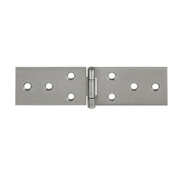 Bild von Vormann, Baubeschläge + Holzverbinder, Tischband Höhe 33 mm B.offen120 mm Stärke 1,2 mm Edelstahl (10 Stk.)