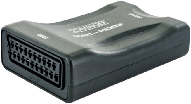 Bild von Schwaiger HDMSCA01 533 HDMI®-Scart-Konverter (Full HD 1080p) Audio- & Video-Kabel