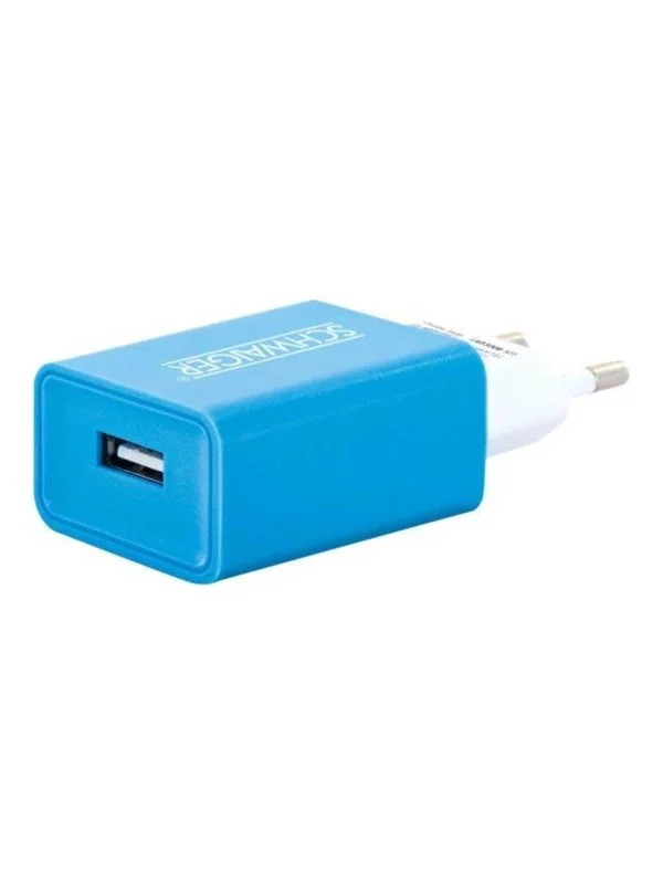 Bild von Schwaiger LAD300B 511 KFZ-Adapter Eurostecker zu USB 2.0 A Buchse, integriertes Multi-Schutz Sicherheitssystem