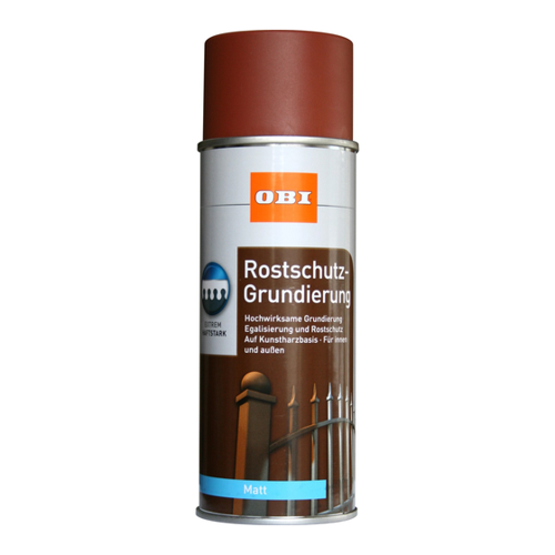 Bild von OBI Rostschutz-Grundierung Spray Rotbraun matt 400 ml