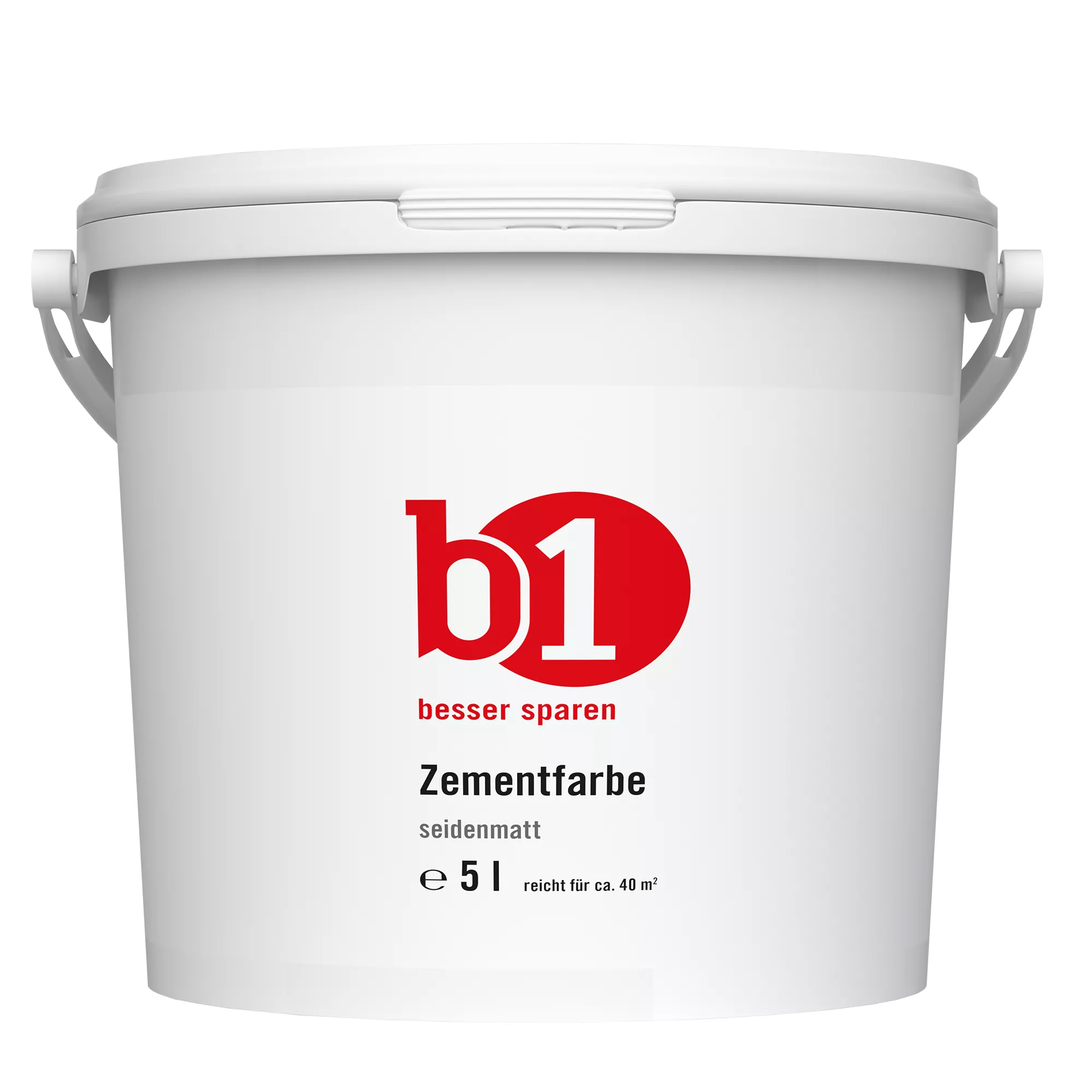 Bild von B1 Zementfarbe rotbraun 5 l