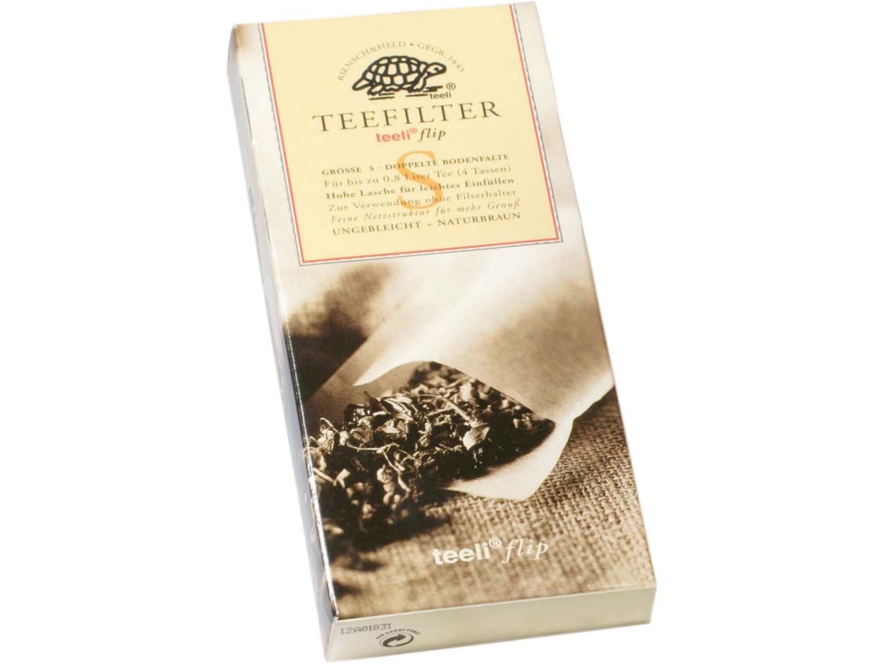 Bild von teeli-flip Teefilter S 100 Stück