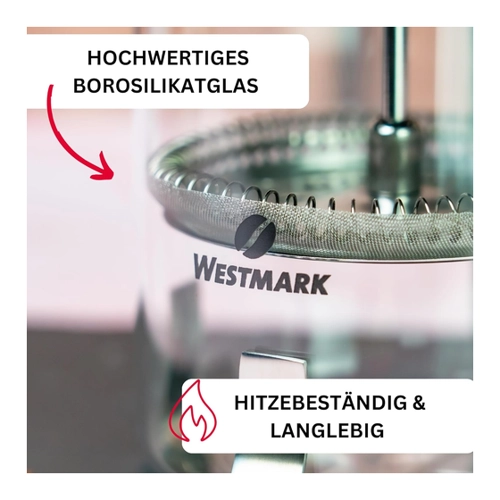 Bild von Westmark French Press 500 ml - Brasilia Kaffeebereiter