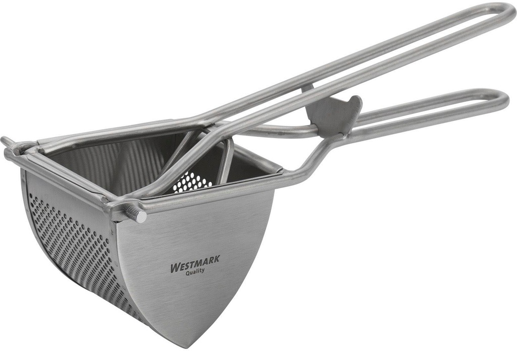 Bild von Kartoffelpresse WESTMARK "Triangel", silber (silberfarben), L:30cm Ø:12cm, Edelstahl 18/10, Küchenpressen