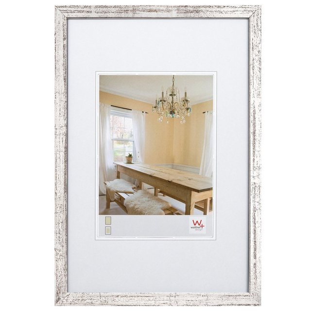 Bild von Walter Design Bilderrahmen »PEPPERS«, BxL: 41,8 x 51,8 cm, silberfarben, Holz