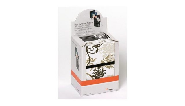 Bild von Walther Fotoalbum Minialbum Leporello Grindy ML-200 12x10x15cm