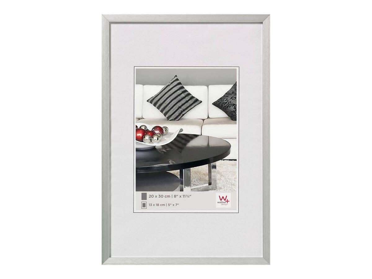 Bild von walther design Bilderrahmen silber 30 x 45 cm Aluminium Chair Alurahmen AJ045S