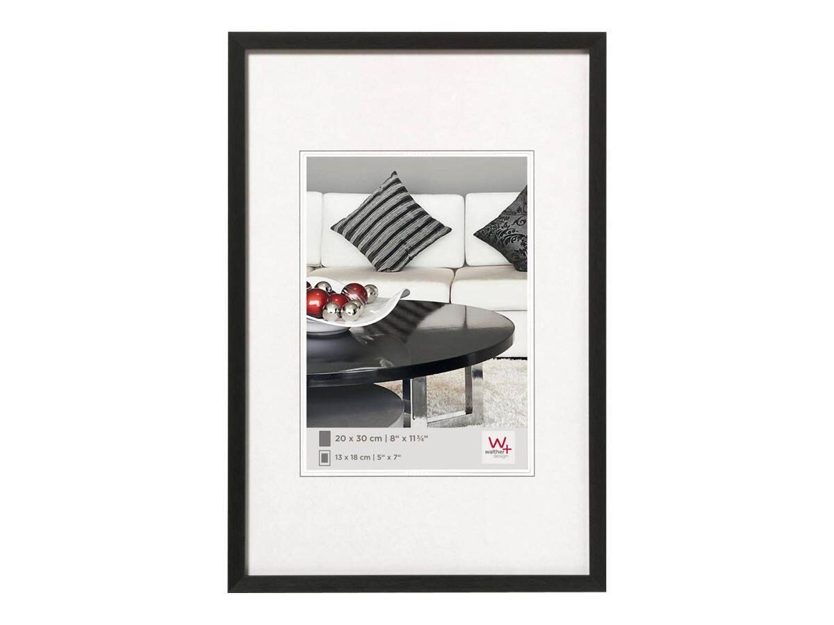 Bild von walther+ design AJ030B Bilder Wechselrahmen Papierformat: 20 x 30cm Schwarz