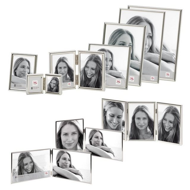 Bild von Walther WD218S Chloe Portraitrahmen 2 x 13x18 cm silber