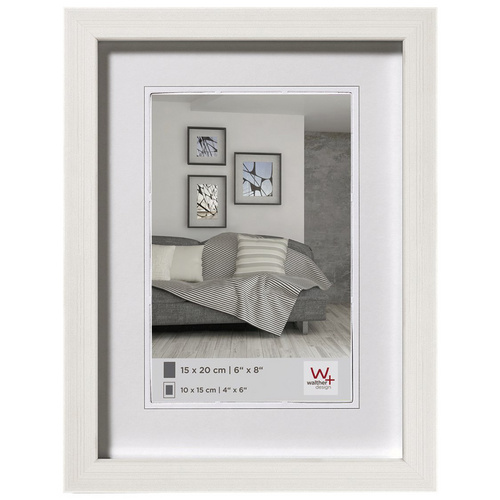 Bild von Walter Design Bilderrahmen, Construction Designrahmen, Weiß, 30x40 cm - weiss