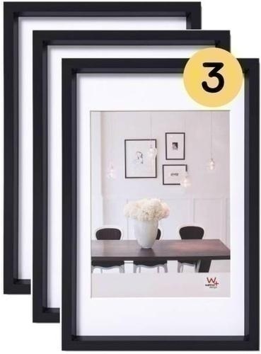 Bild von Walther Kunststoffrahmen Steel Style ES030W 20x30cm weiss