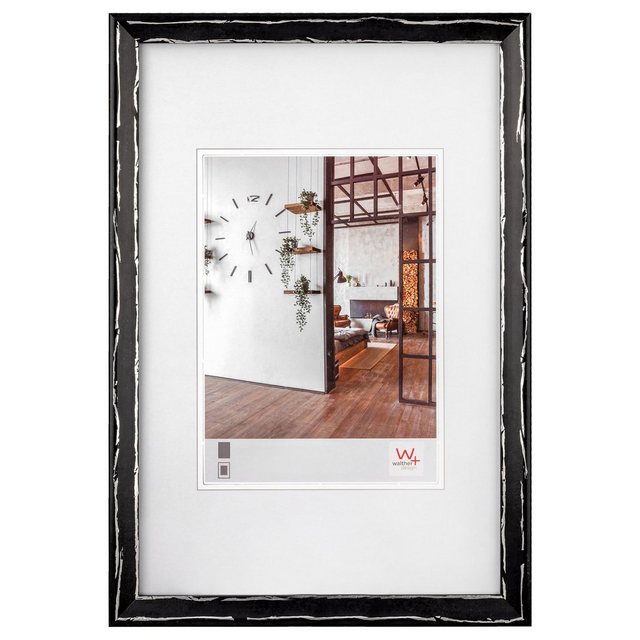 Bild von Walter Design Bilderrahmen »Metropolis«, BxL: 22,2 x 32,2 cm, Schwarz, Holz