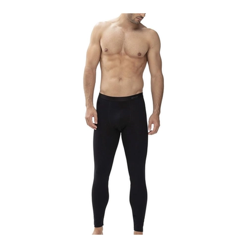 Bild von Rundkragen Langarmshirt schwarz