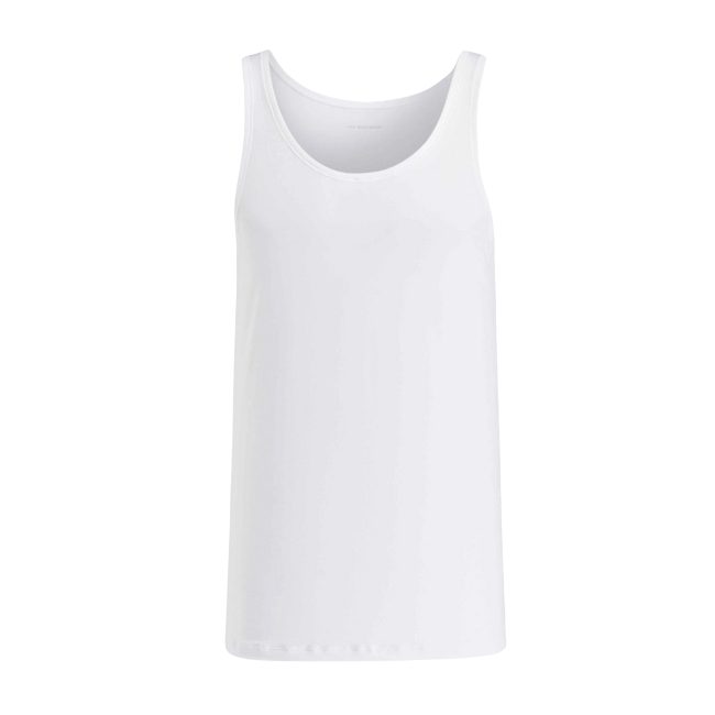Bild von mey Dry Cotton Unterhemd, Baumwolle, breite Träger, für Herren, weiß, 6