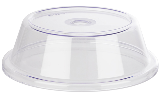 Bild von APS Tellerabdeckhaube - Frischhaltehaube, Tellerglocke, transparente Tellerabdeckhaube, nicht mikrowellengeeignet, Ø 22 cm, 7 cm Höhe