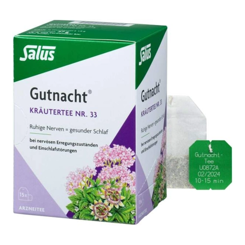 Bild von SALUS PHARMA Salus GUTNACHT Kräutertee Nr.33 Salus Filterbeutel