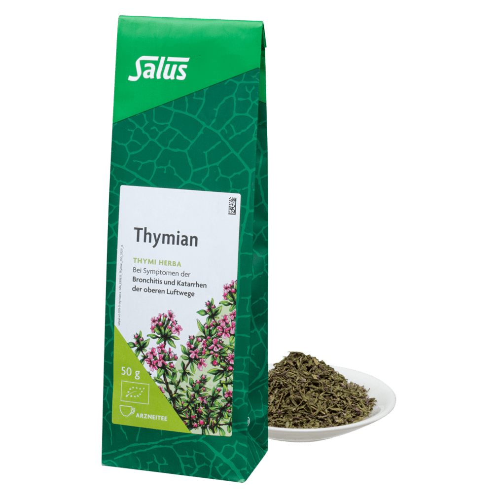 Bild von Thymian Arzneitee Bio Salus 50 G - Zur Teezubereitung