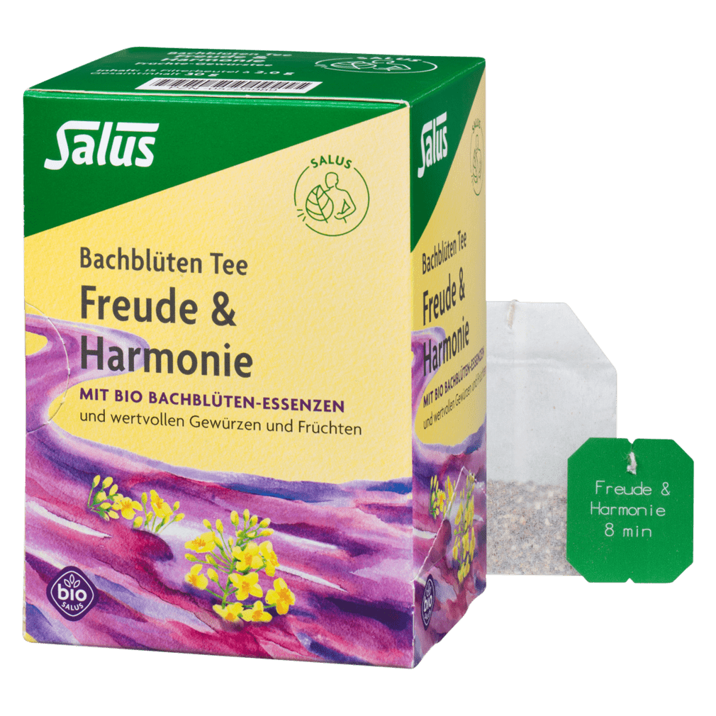 Bild von Bachblüten Tee Freude & Harmonie Bio 15 Filterbeutel - Zur Teezubereitung