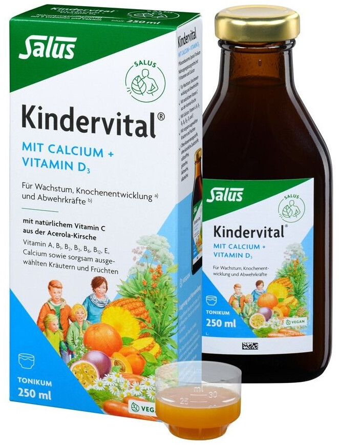 Bild von Kindervital mit Calcium+ D3 250 ml Tonikum - Nahrungsergänzungsmittel