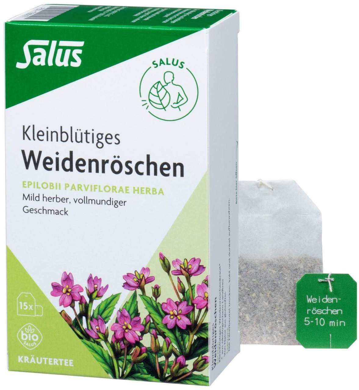 Bild von Weidenröschen Tee Bio Salus 15 Filterbeutel - Zur Teezubereitung