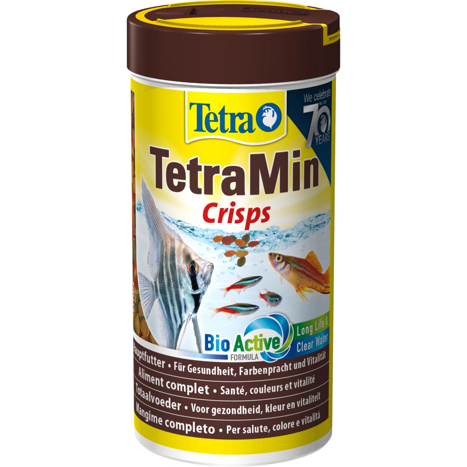 Bild von Tetra Aquarium-Fischfutter-Granulat TetraMin Crisps 250 ml