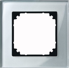 Bild von Merten, Zubehör Schalterprogramm, 1fach Rahmen M-Plan, System M Silber 489160