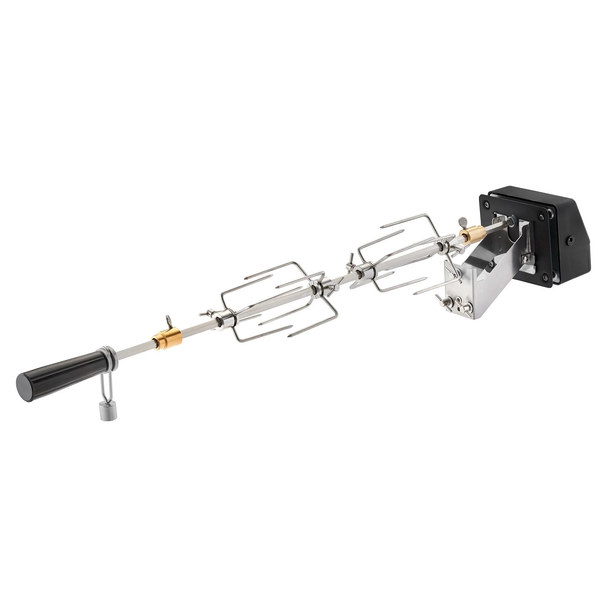 Bild von RÖSLE Drehspieß Premium, 25435, für BBQ-Stationen, Traglast 10 kg, Edelstahl 18/10