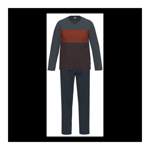 Bild von Ammann Schlafanzug Herren Pyjama lang (2 tlg) Baumwolle