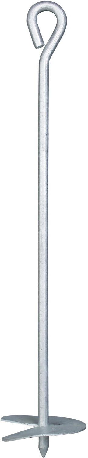 Bild von Bodenanker,zum Eindrehen,mit Zubehör,feuerverzinkt,Länge 525mm,Schnecke Ø100mm