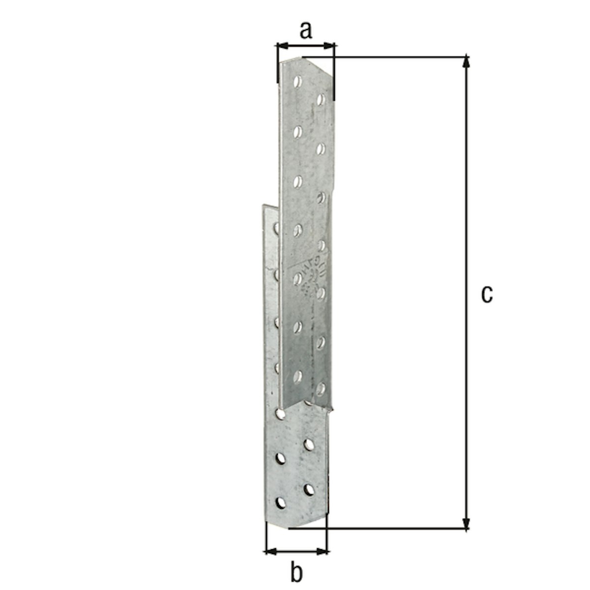 Bild von Sparren-Pfettenanker vz 32x32x210 mm LI