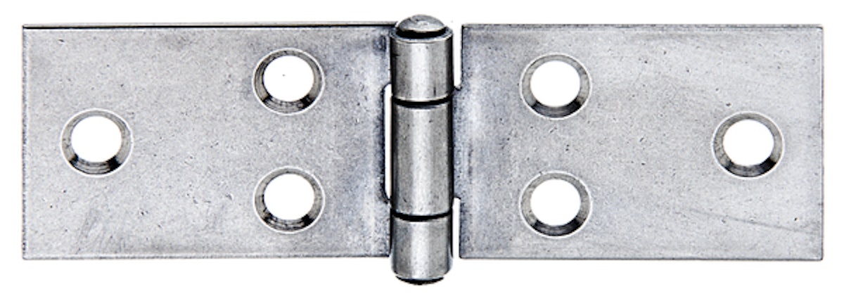 Bild von GAH Alberts Möbel-Tischband L 101mm, B 32mm Edelstahl Edelstahl rostfrei