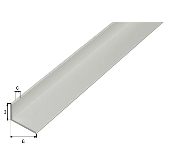 Bild von Alberts Winkelprofil ungleichschenklig Aluminium 15 x 30 x 2.000 mm Silber