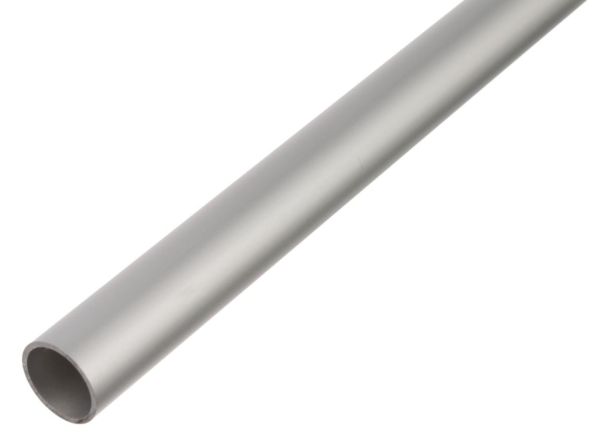 Bild von Alberts® Rundrohr, Alu, versch. Größen-8 mm-1 mm-2 m