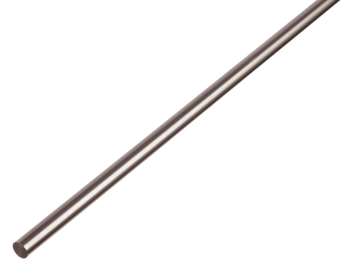 Bild von Alberts® Rundstange, Edelstahl, Lx⌀ 1000 x 8 mm 485511