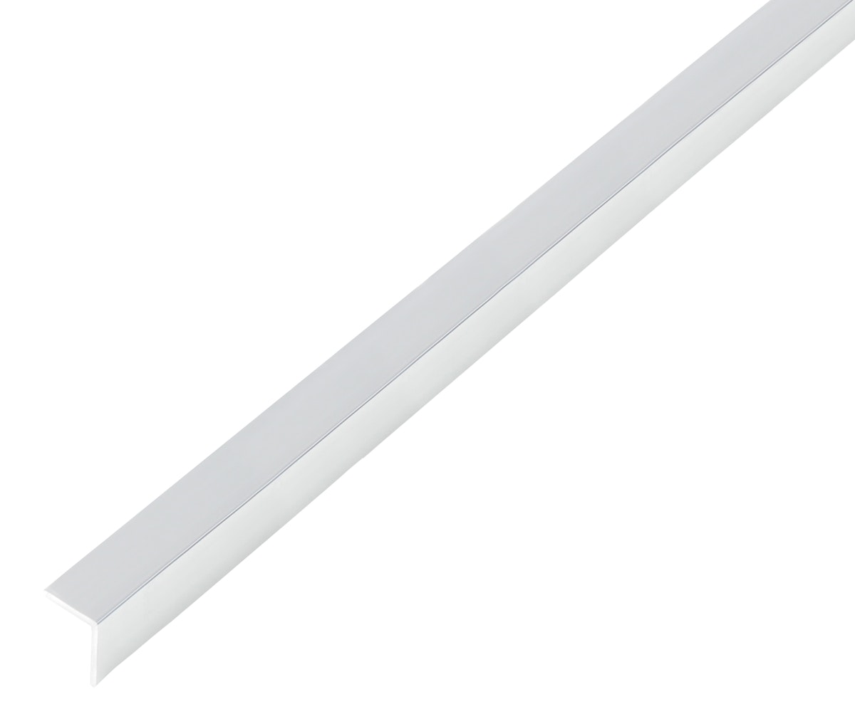 Bild von Alberts Winkelprofil gleichschenklig Aluminium 10 x 10 x 2.000 mm Chrom