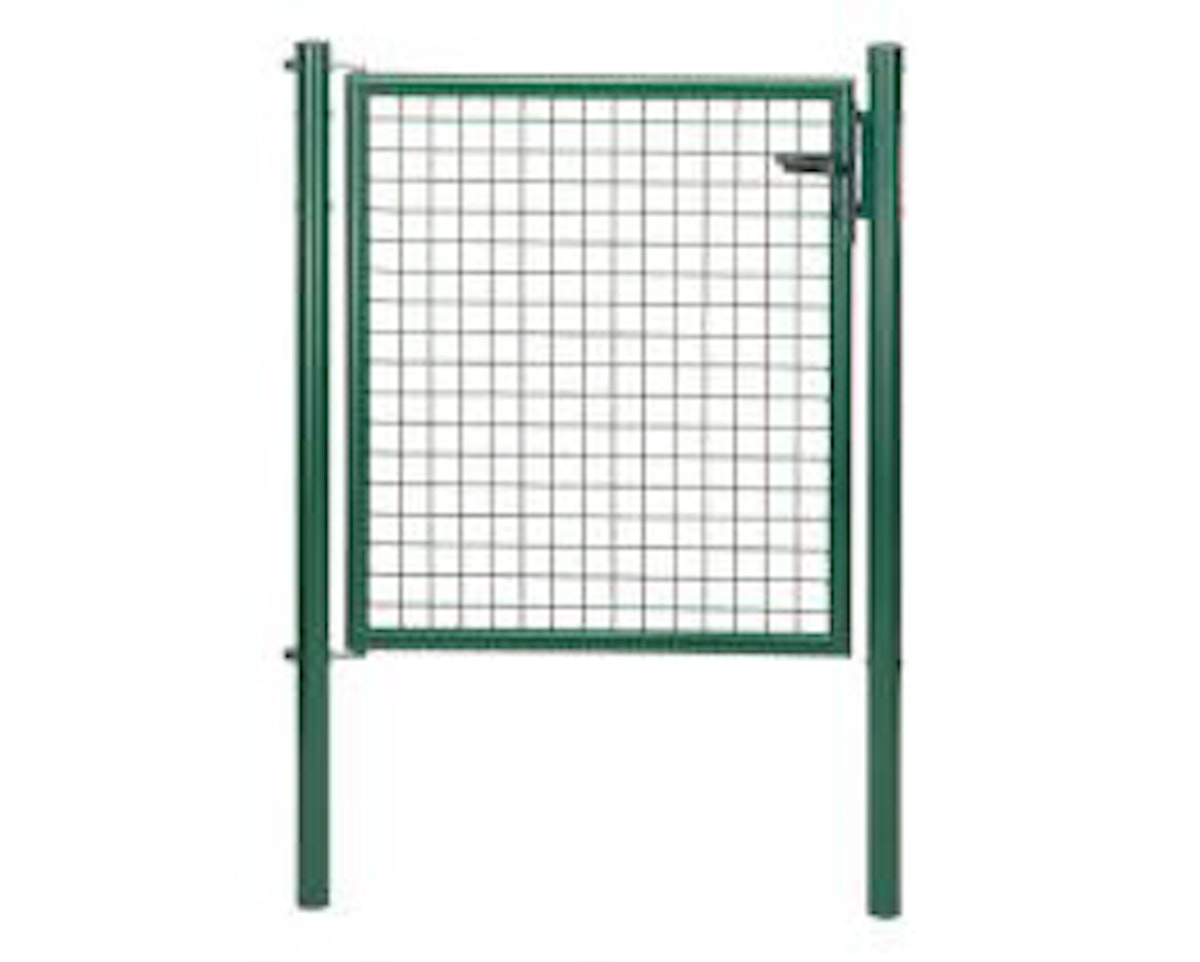 Bild von Alberts Zauneinzeltür Wellengitter-Einzeltor mit Zubehör, Höhe: 75 - 200 cm, Breite: 100 bis 131 cm