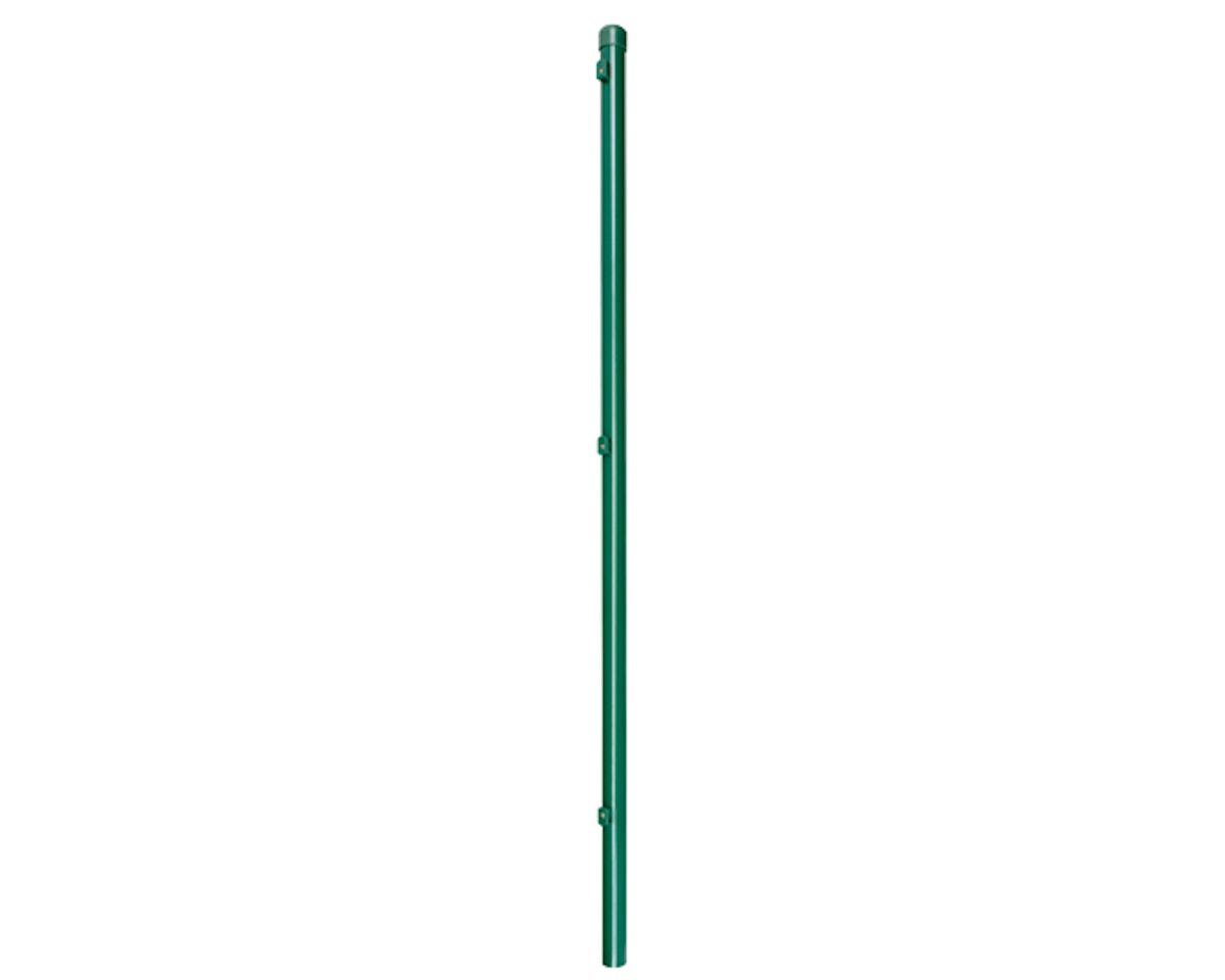 Bild von Alberts Zaunpfosten für Maschendrahtzäune grün, 150 cm, Montagefuß
