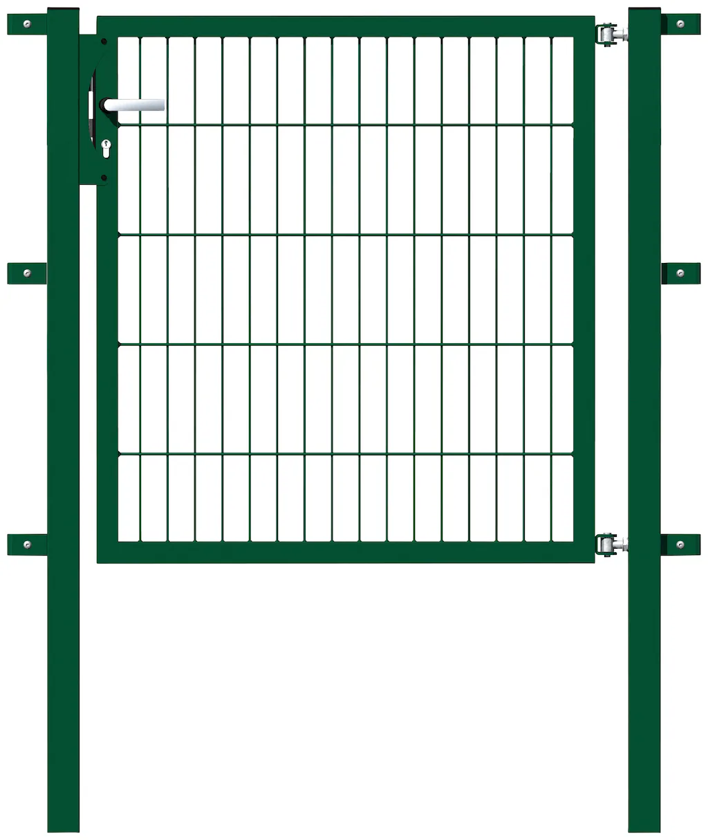 Bild von Alberts 647070 Einzeltor Flexo mit Zubehör | verschiedene Breiten und Höhen | grün | Breite 100 cm | Höhe 100 cm
