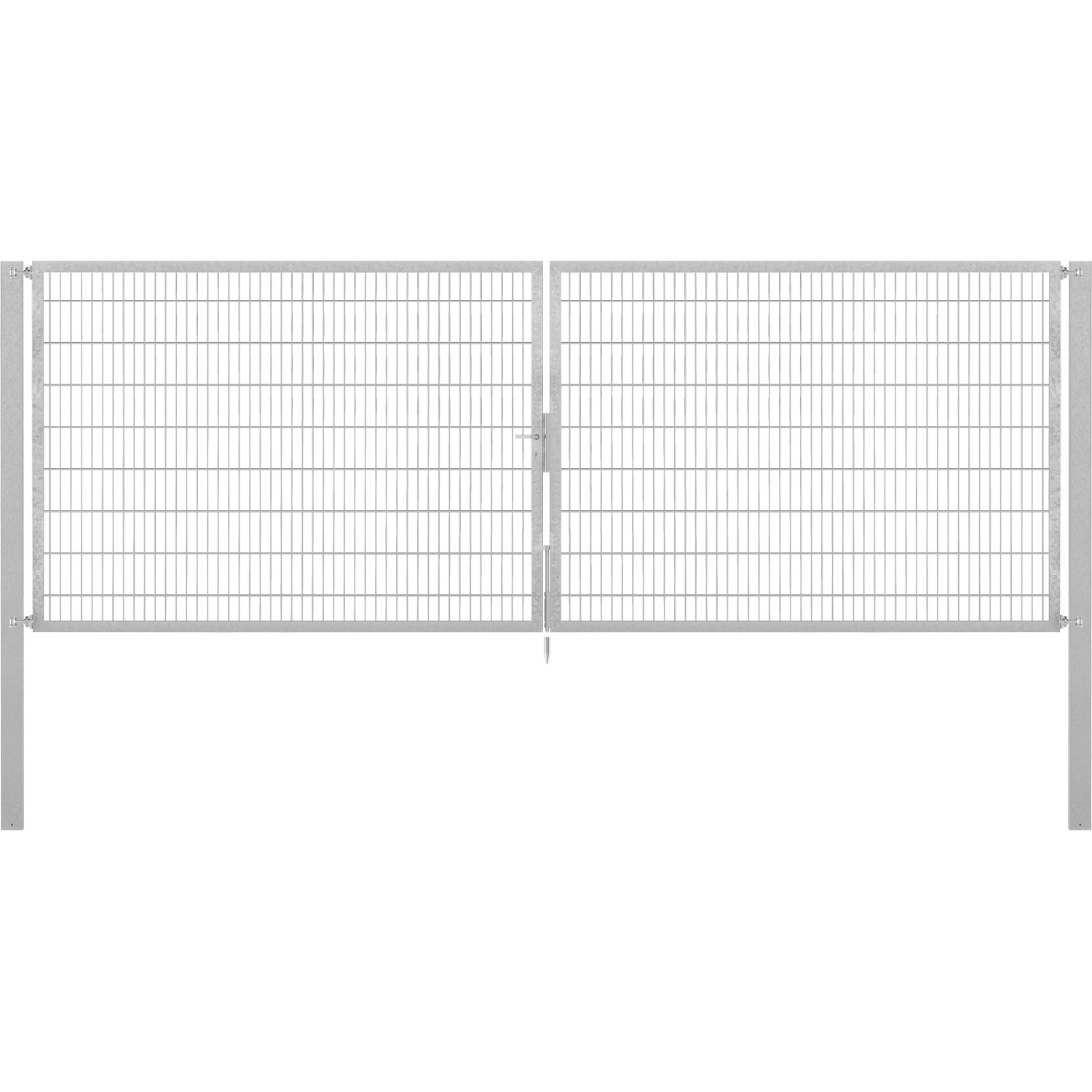 Bild von Doppeltor Flexo Plus 500 cm x 180 cm Pfosten 100 cm x 100 cm Feuerverzinkt