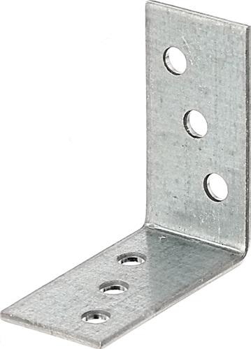 Bild von Alberts Winkelverbinder, 100x Flachverbinder Lochplatten Holzverbinder Nagelplatte 40x40x20mm