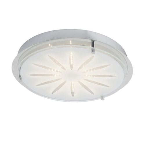 Bild von LED Deckenleuchte Cathleen in Chrom 16W 1600lm