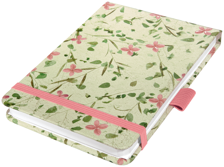 Bild von SIGEL JN340 Notizblock Jolie, Bloom Rose, A6+, Dot-Lineatur, Hardcover, 79 Blatt, aus nachhaltigem Papier