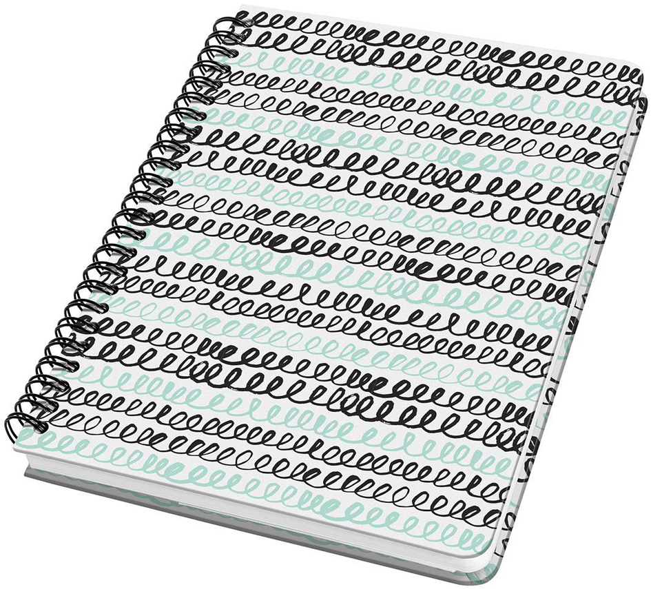 Bild von SIGEL JN622 Spiralblock Notizblock Bullet Journal Jolie, ca. A5, dot-Lineatur, 120 Seiten, mintgrün/schwarz, vegan, aus nachhaltigem Papier hergestellt
