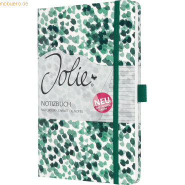 Bild von 2 x Sigel Notizbuch Jolie Hardcover ca. A5 87 Blatt 80g/qm liniert Gre