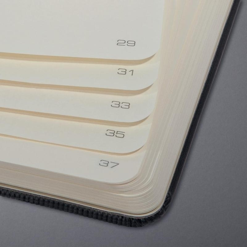 Bild von Notizbuch Conceptum - ca. A5, liniert, 194 Seiten, dark grey, Softcover
