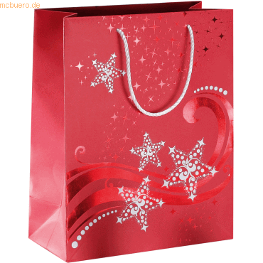 Bild von 3 x Sigel Geschenktasche Premium Wave Small 17,5x23x10 cm